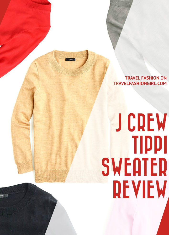 J Crew Tippi Sweater Review The Best Merino Wool Sweater for Travel